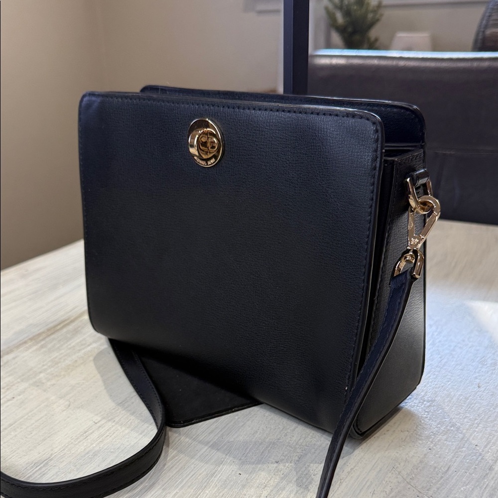 Michael Kors Black Leather Crossbody - NWOT